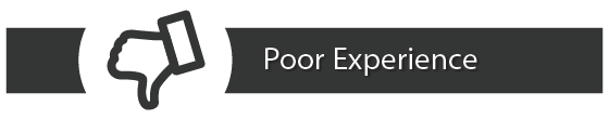 Poor Experience logo